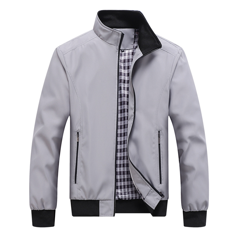 New Spring Autumn Casual Solid - Mens Fashion Bomber Jacket review and price