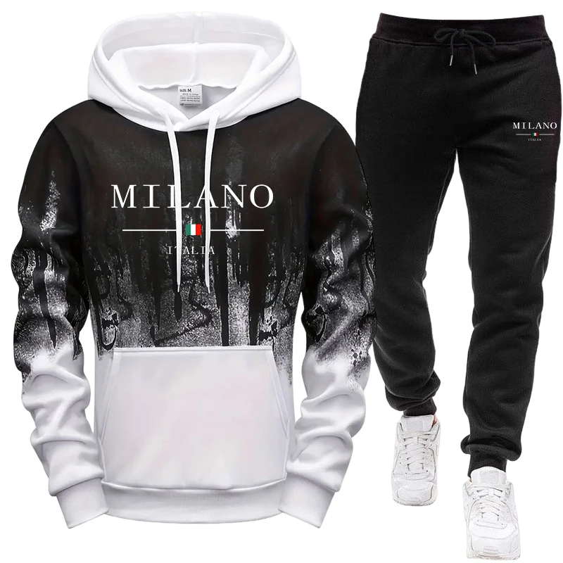Men's Set/Hoodie/Pants Autumn  - Mens Fashion Suits review and price