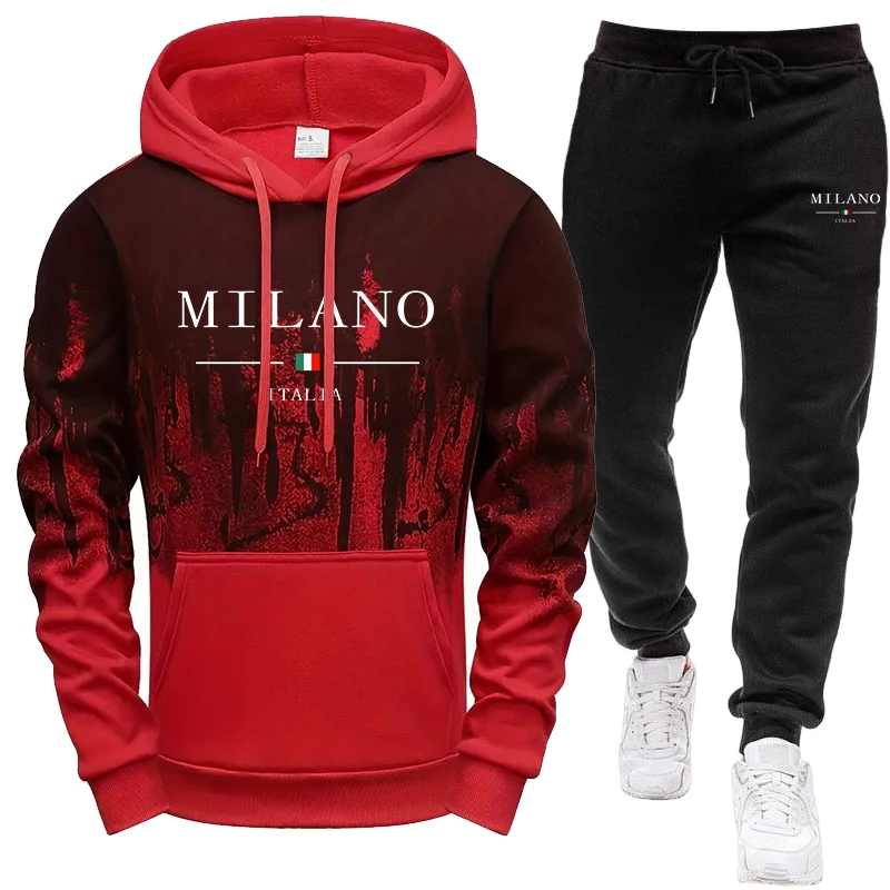 Men's Set/Hoodie/Pants Autumn  - Mens Fashion Suits review and price